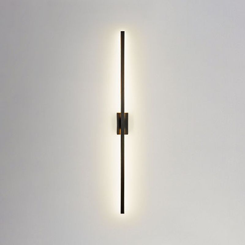 Contemporary LED Wall Light with Acrylic Shade for Living Room