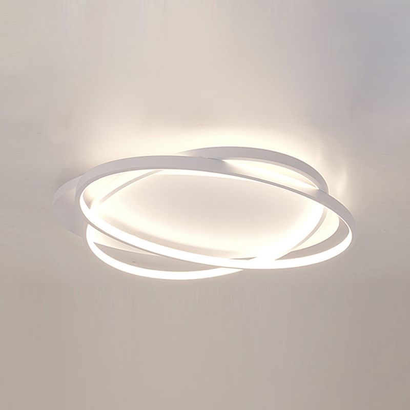 Éclairage de plafond encastré à LED 2 lumières plafonniers modernes pour salon