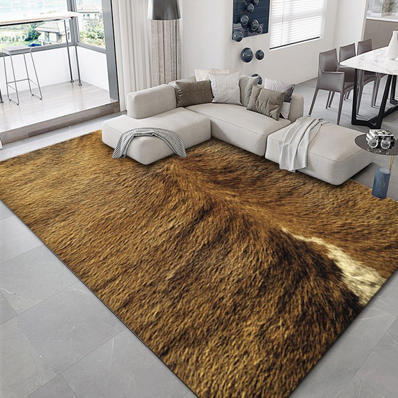 Ashen Modern Rug Polyester Grafisch Tapijten Niet-slip achtersteundiks voor thuisdecoratie
