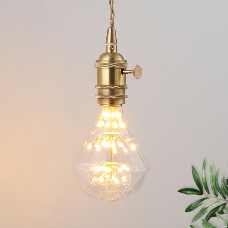 Unico illuminazione da parete in stile moderno in stile moderno 1 luce sconce leggera in oro