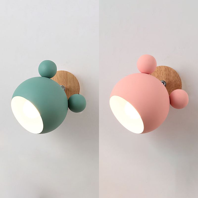 Lampada a parete geometrica Lampada a parete Modern Metal 1 Sconce Sconce Illuminazione