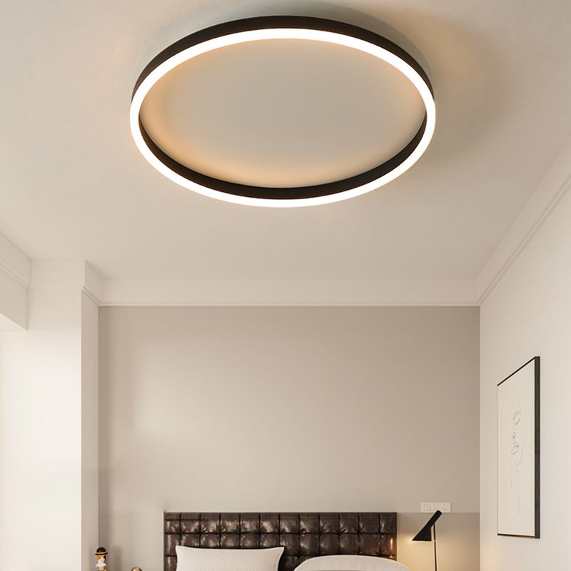 Luminaire encastré rond à LED simplicité plafonnier encastré pour salon