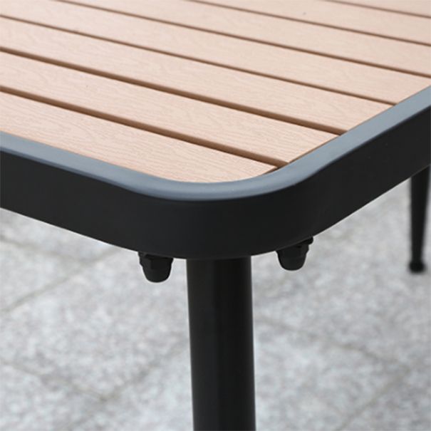 Contemporary Rectangle Table Set 1/2/3/5/7 Pieces Dining Set for Restaurant