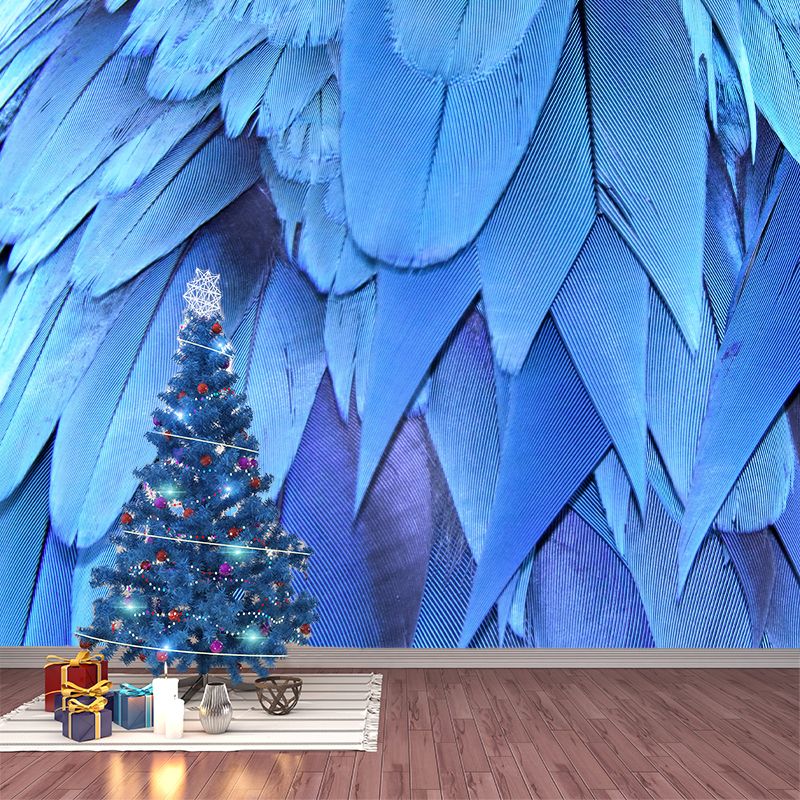 Stain Resistant Decorative Murals Feather Bedroom Wall Murals