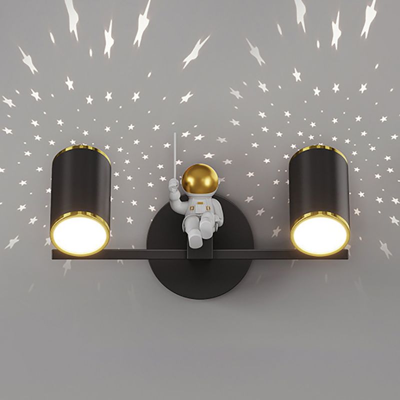 Astronauta Starry Wall Sconce Light Style's Children's Style LED Monted Light