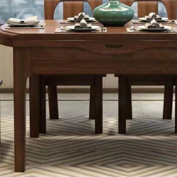 Traditional Round Table Set 1/2/5/7 Pieces Dining Set for Home