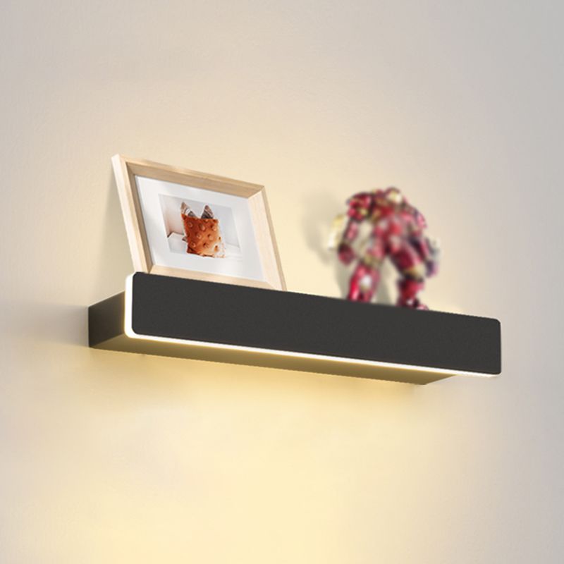 Rectangle Shaped Wall Sconce Modern Metal Acrylic LED Indoor Wall Mount Light (Without Decorations)