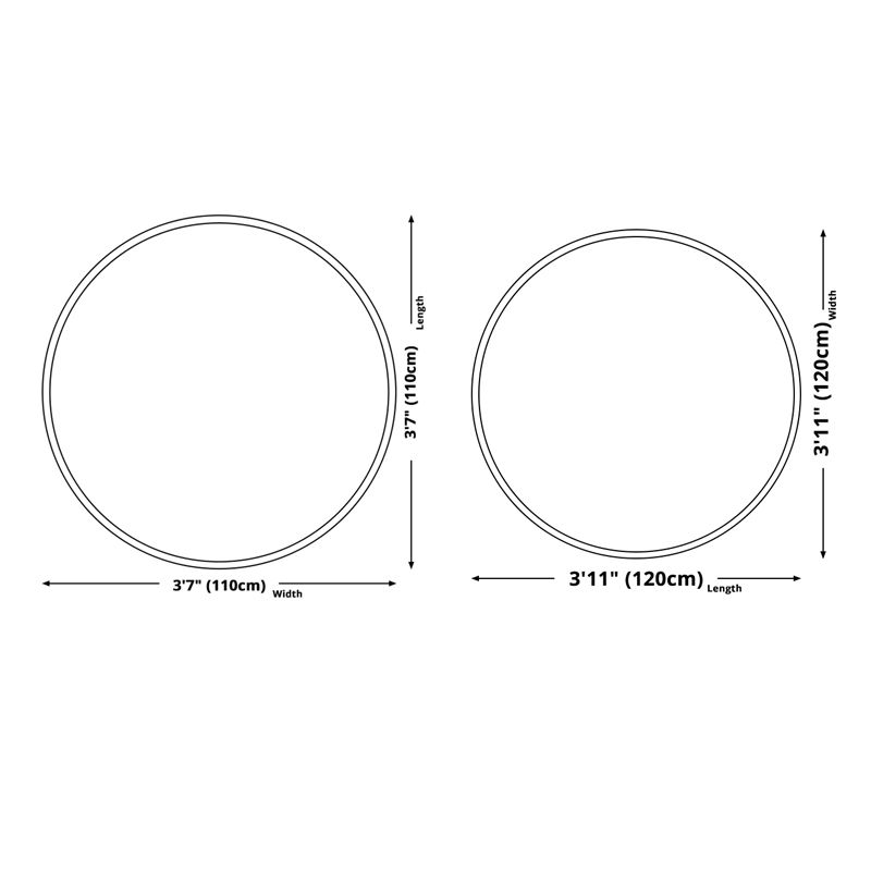 Round Creative Living Room Carpet 3D Earth Print Rug Polyester Washable Carpet with Non-Slip Backing