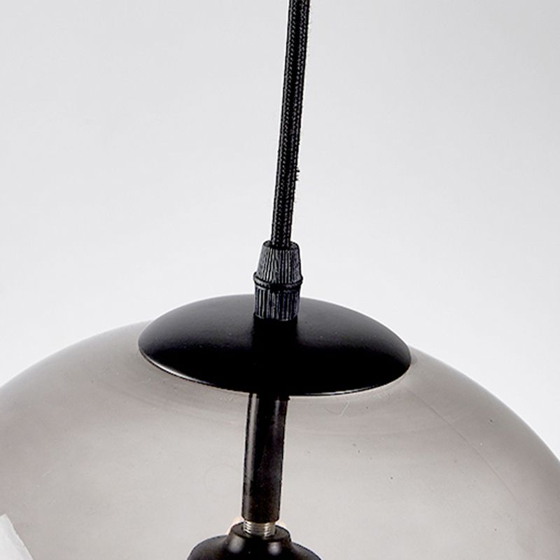 Glass Kitchen Island Pendant Modern Ceiling Fixture for Dining Room