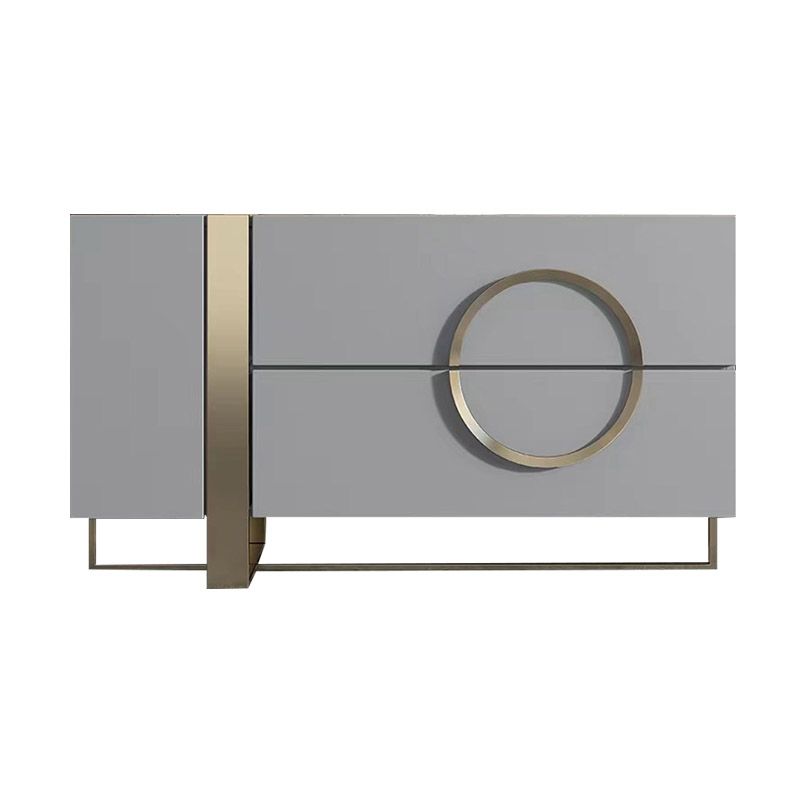 Classic Glam Combo Dresser Birch Storage Chest Dresser for Bedroom