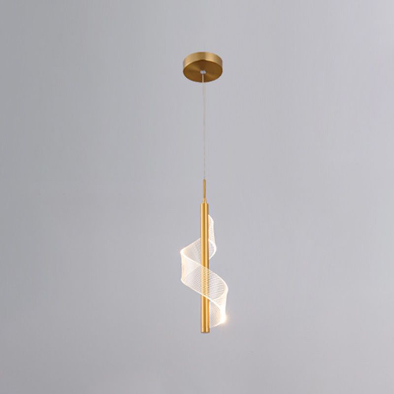 Stile moderno a led in metallo Luce a sospensione per soggiorno per soggiorno sala da pranzo