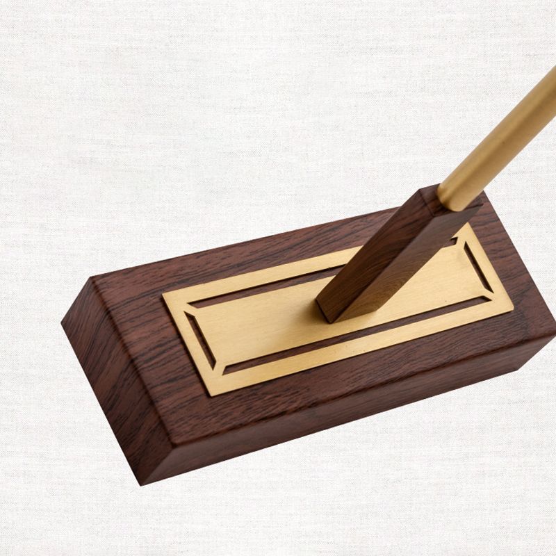 Specchio dritto in ottone luce cinese in stile cinese lampada a parete singola per bagno