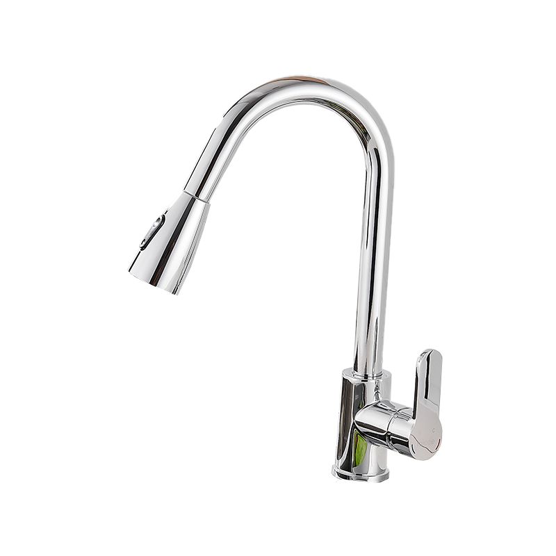 Modern Style Kitchen Faucet High Arc Pull Down Kitchen Faucet
