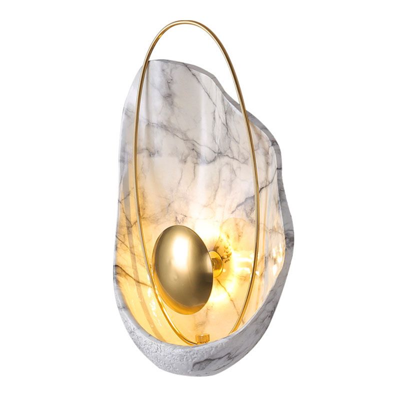 Modern Wall Lamp Nordic Style Resin Wall Mount Lighting for Sitting Room