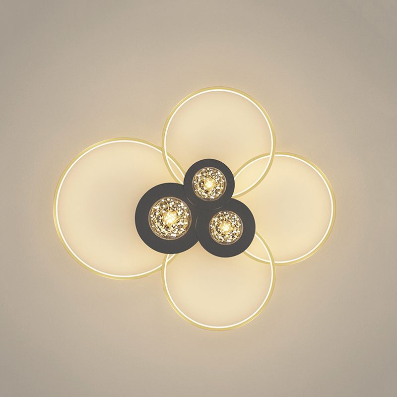 Unterputzleuchte im modernen Stil, LED-Kreisleuchte, Schlafzimmerleuchte, Restaurantleuchte