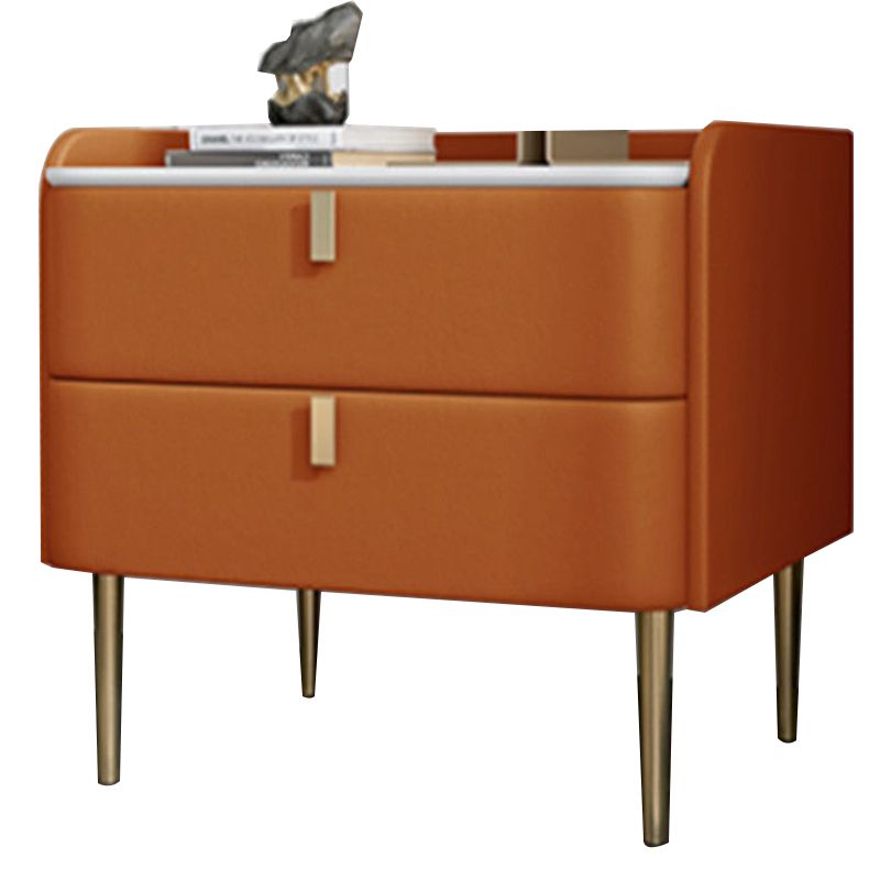 Stone Bed Nightstand Legs Included Night Table With 2 Drawers