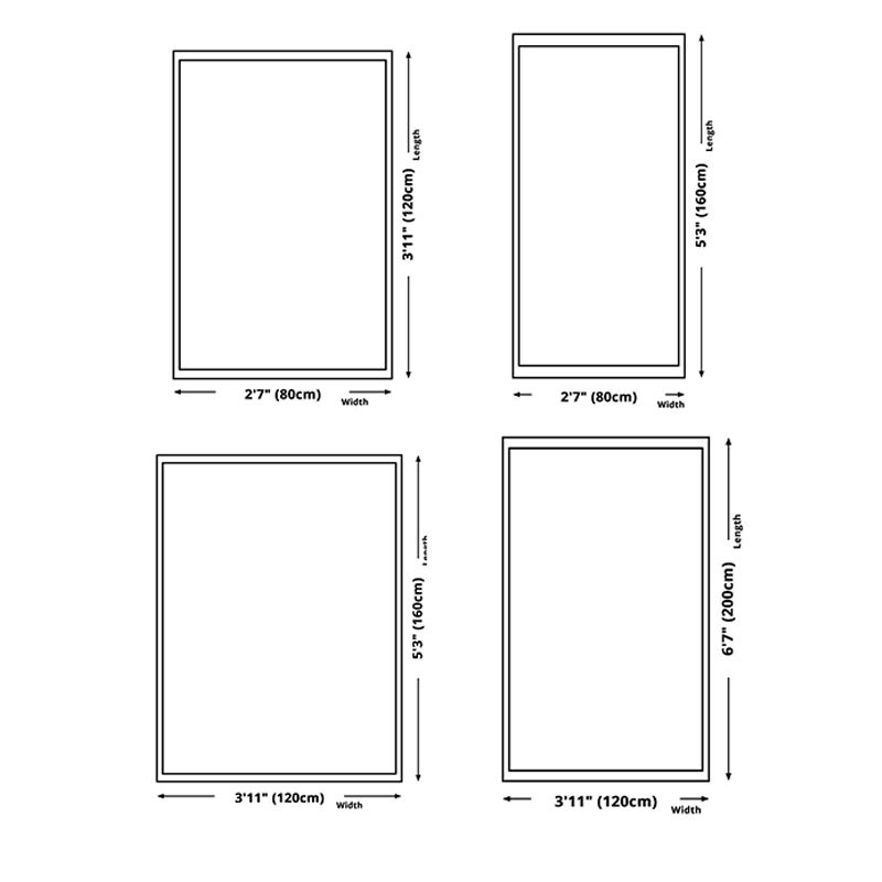 Fancy Living Room Carpet Grey Geometric Pattern Area Rug Polyester Non-Slip Backing Rug