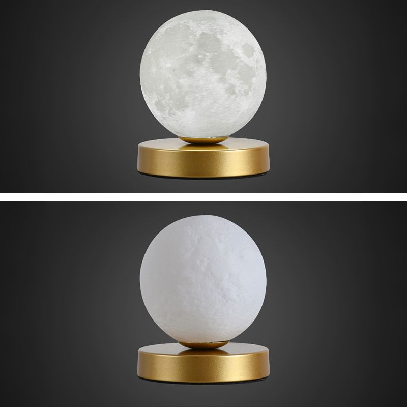 1-Licht-Globus-Tischlampe Modernes Glas Tischlicht