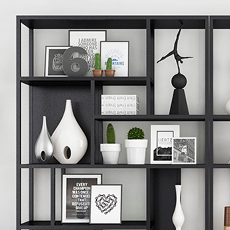 Modern Style Metal Bookshelf Open Etagere Shelf Bookcase for Office