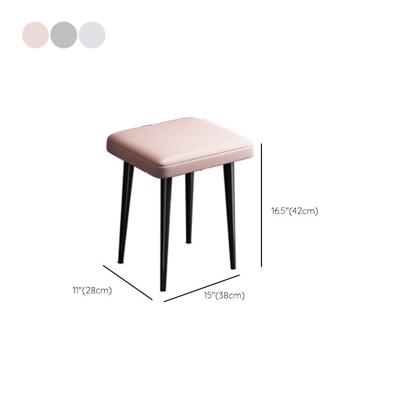 Flip Single Marble Vanity with Padded Stool Lighted Mirror Vanity Desk