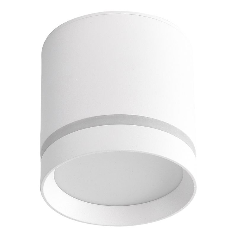 Accesorio de iluminación de montaje empotrado LED Macaron acrílico Downlight de pasillo cilíndrico