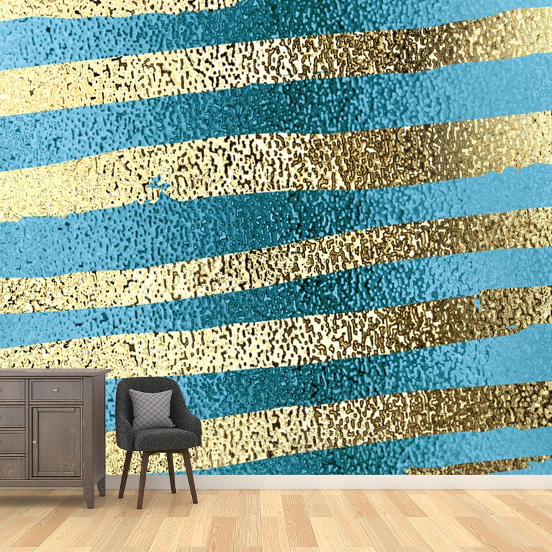 Pinselstrich-Druckfolien-Wandbild, helle Farbe, zeitgenössische Wanddekoration für Schlafzimmer