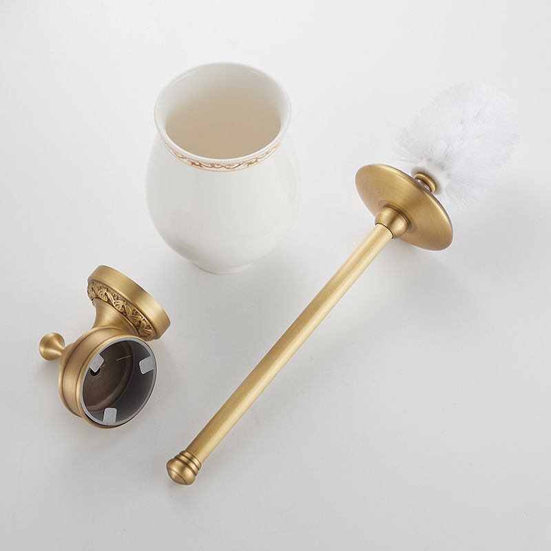 Modern Bathroom Accessory Kit Paper Holder Bath Shelf Gold Bath Hardware Set