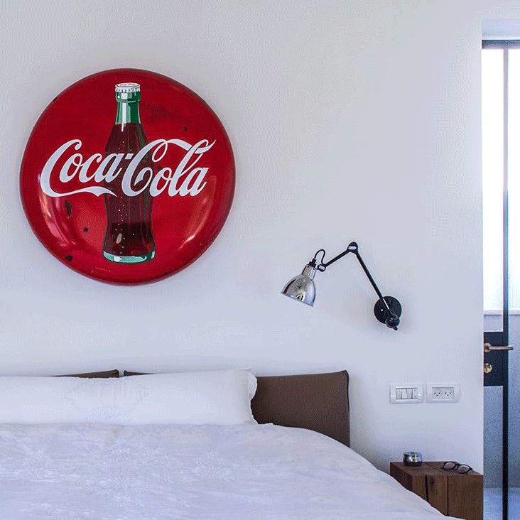 Swing Arm Wall Lamp Industrial Style 1 Light Sconce Light Fixture for Hotel Corridor