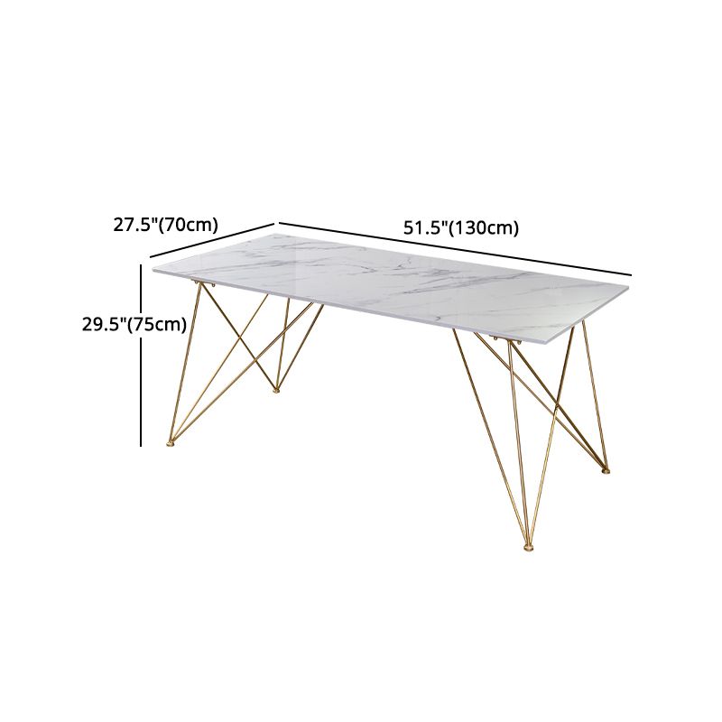 Glam Style 1/2/3/5 Pieces Dining Furniture Set Rectangle Dining Room Table and Chair Set