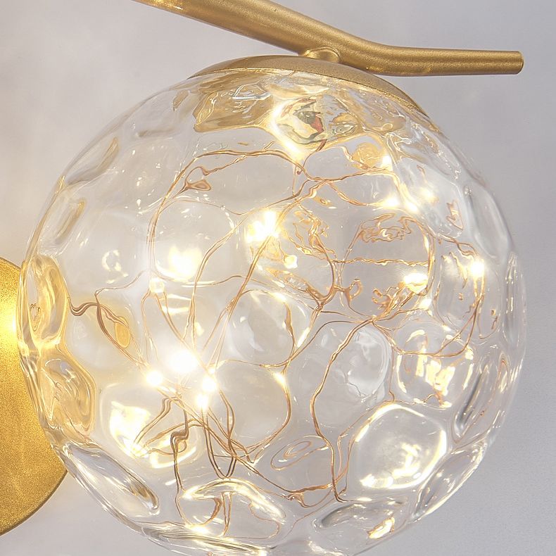 Creative Star Wall Mount Light 2 lumières de style atmosphère de style atmosphère Lumière pour la chambre