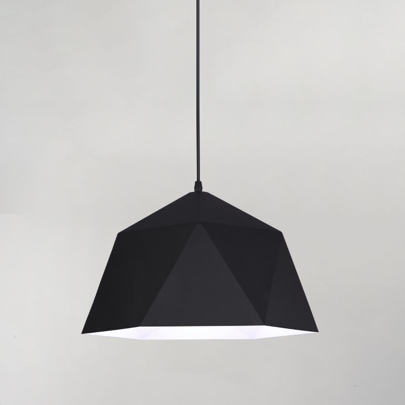 Bowl Shape Hanging Lighting Modern Style Metal 1 Light Pendant Lamp for Clothing Store