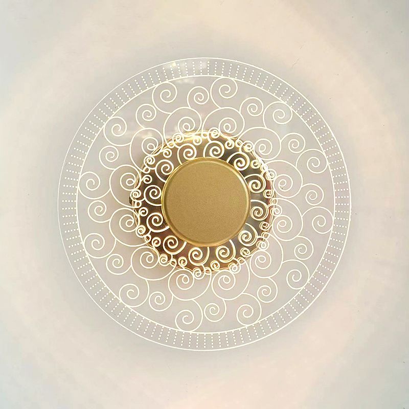 Modern Unique Shape Wall Light Sconces 1 Light Wall Lighting Fixtures for Bedroom