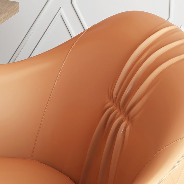 Living Room Mid-century Modern Accent Armchair Solid Color Arm Chair