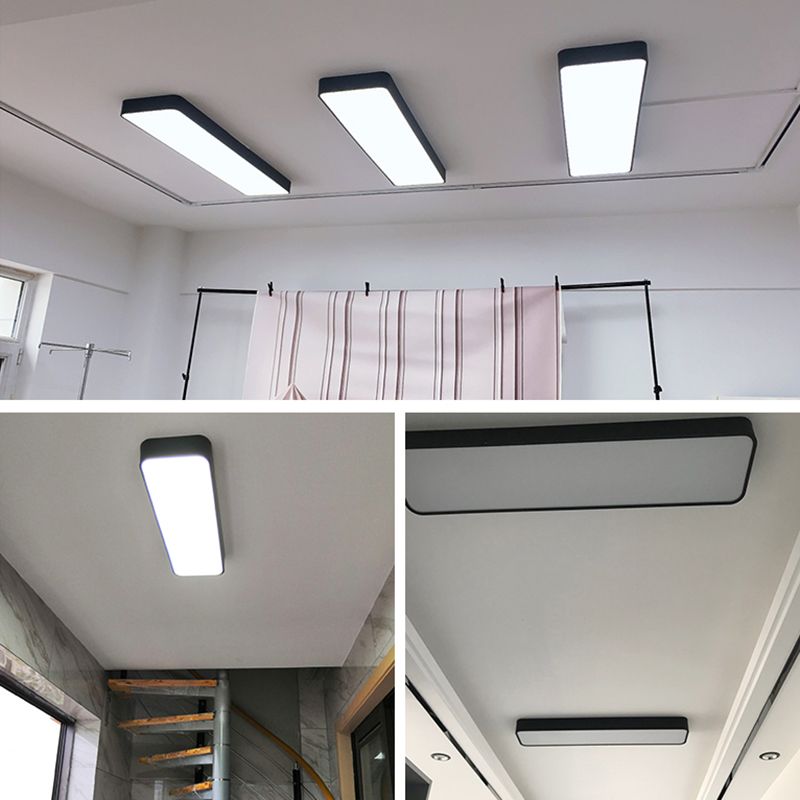 Modern Style Acrilico LED Flush Light Office Massimale Montato Light con 1 Luce