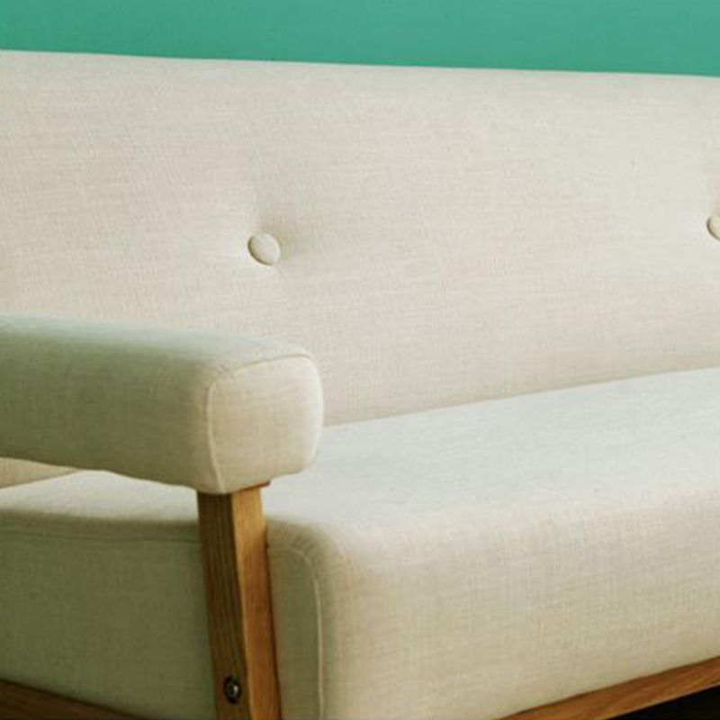 27.16" W x 28.74" H Pillow Top Arm Sofa Contemporary Standard Sofa with Tufted Split-Back