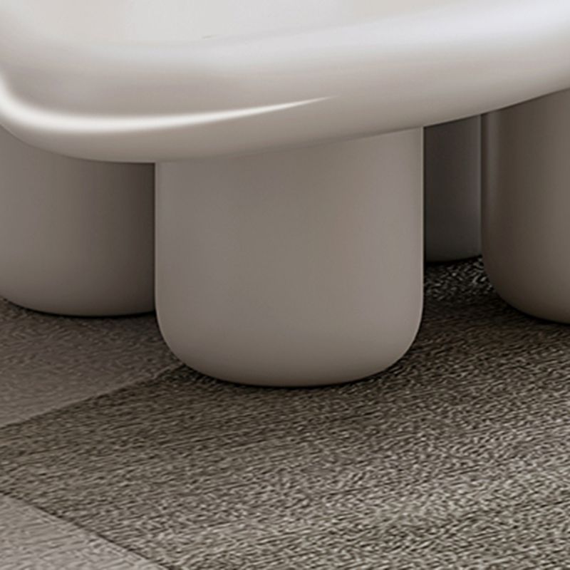 Solid Wood 4 Legs Cocktail Table Single Table Nordic Coffee Table