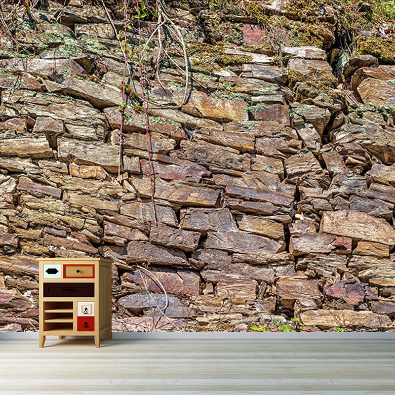 Mural Wallpaper Industrial Style Brick Wall Horizontal Photography Bedroom Wall Art