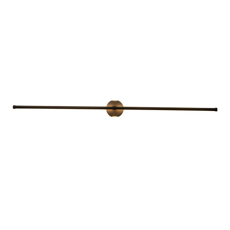 Metal Linear Shape Wall Light Modern 3 Lights Wall Mount Fixtures