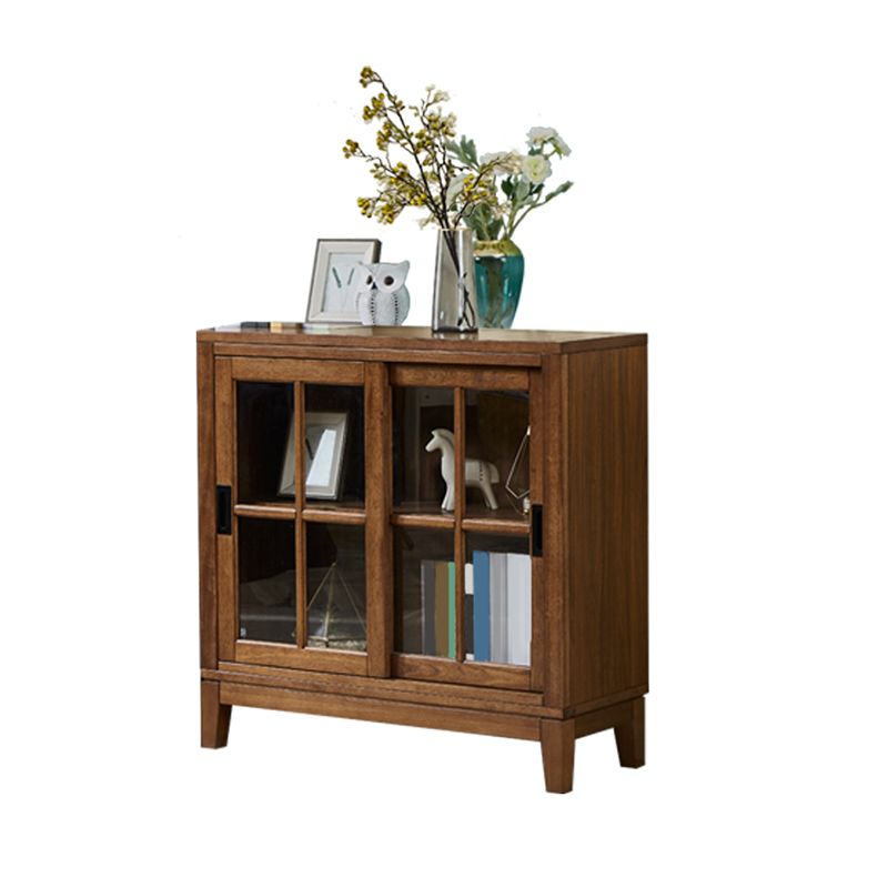 Modern Style Bookshelf Closed Back Standard Wooden Bookcase for Study Room