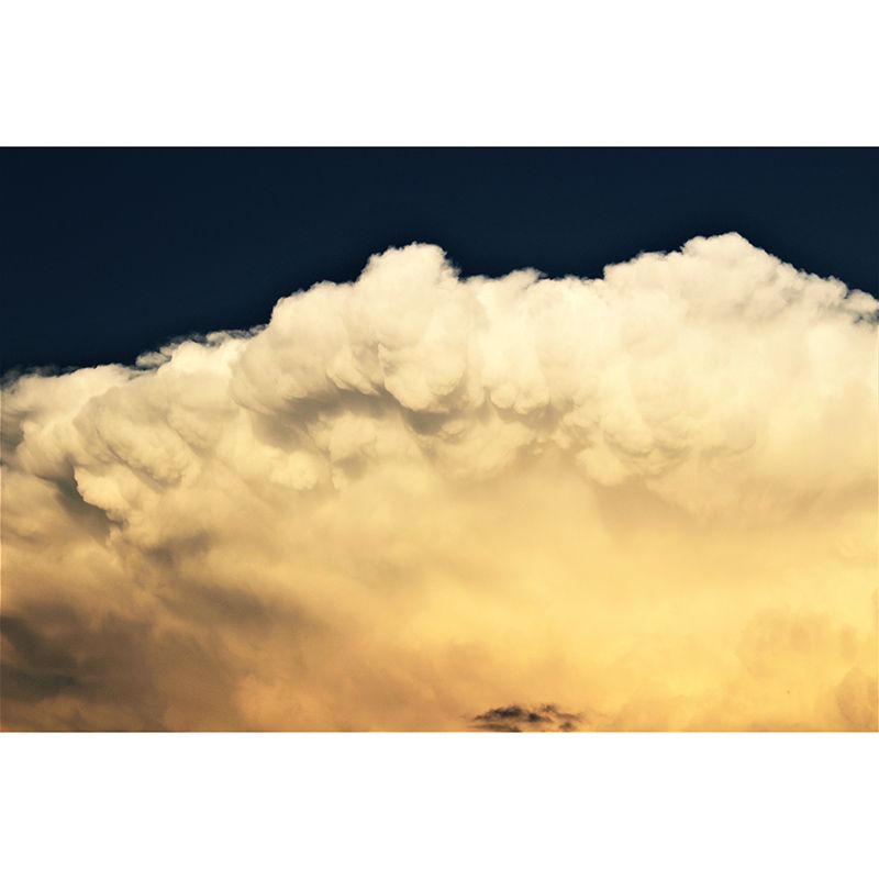 Cloudiness View Wall Covering for Bedroom Home Wall Decor, Moisture Resistant