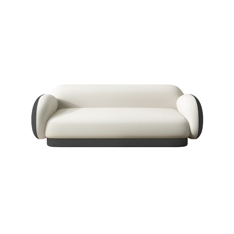Modern Macaroon Sofa Pillow Top Arm Standard Tight Back Sofa for Apartment