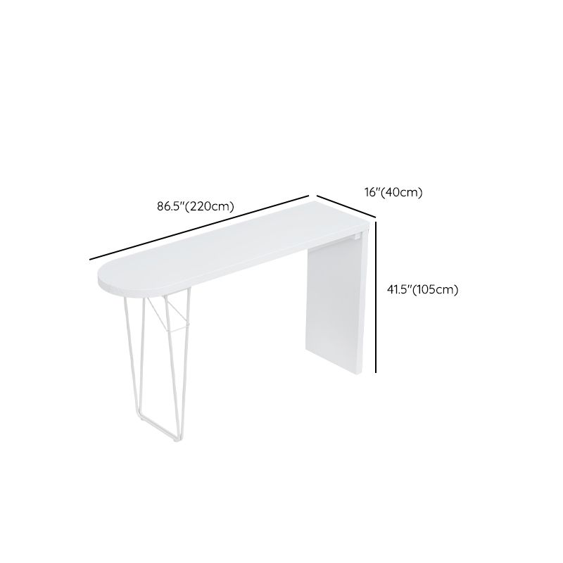 Modern Style Specialty Wood Bar Height Pub Table for Living Room