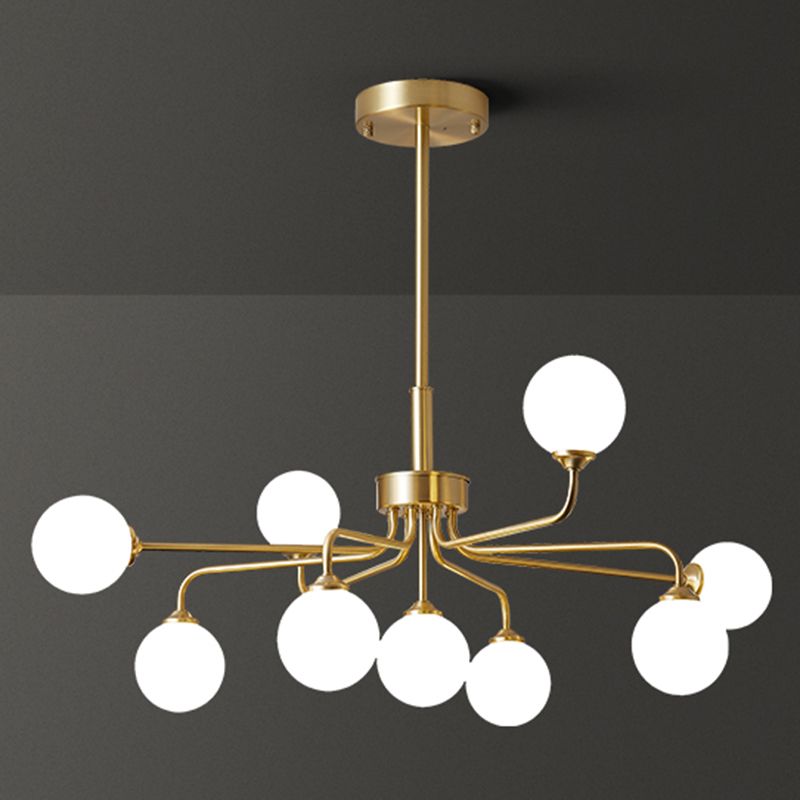 Leichte Luxus moderner nordischer Stil Anhänger Kronleuchter Licht für Wohnzimmer Schlafzimmer