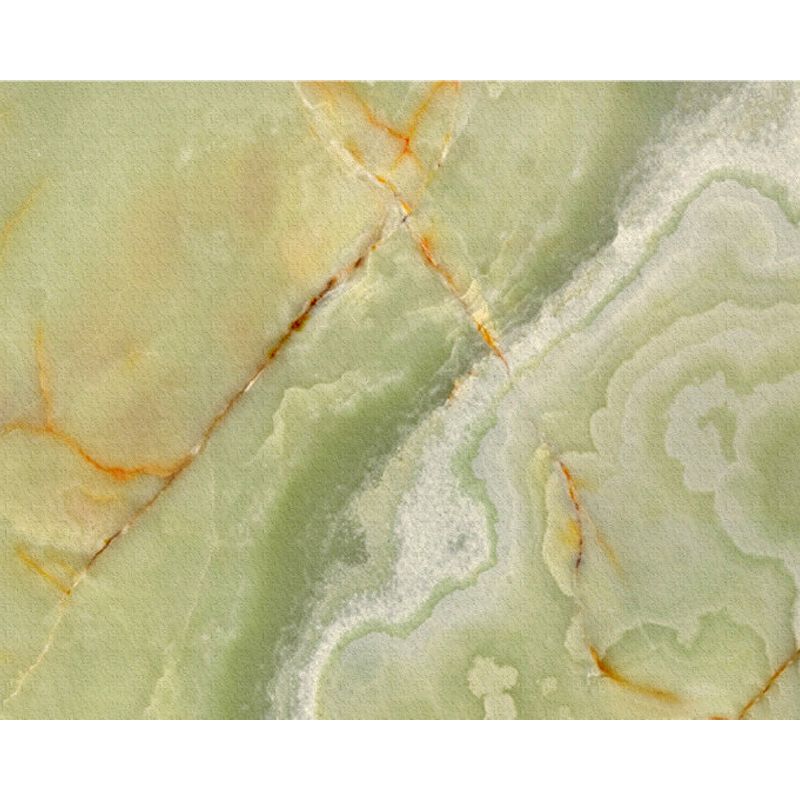 Modern Faux Marble Mural Non-Woven Texture Waterproof Light Color Wall Art for Bedroom