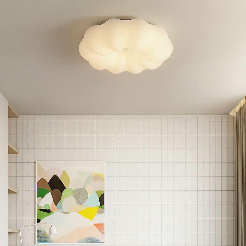 Luz de techo de metal con forma geométrica de estilo moderno, luz de techo de 5 luces para restaurante