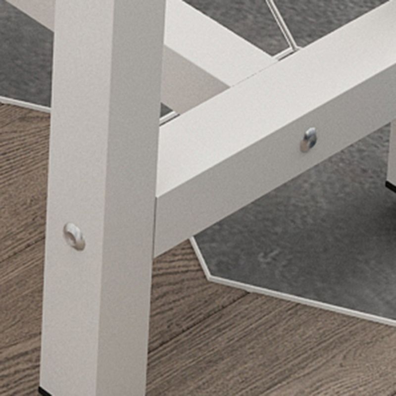 Industrial Rectangle Wood Counter Table 3/5 Pieces Bar Table Set for Cafe