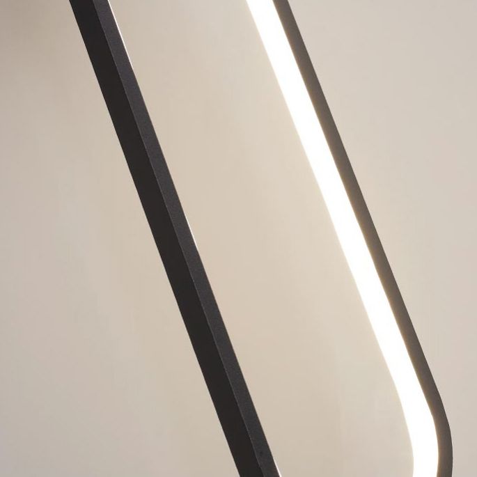 Testa a sospensione nero a testa singola tonalità silicone lampade a sospensione moderna per soggiorno