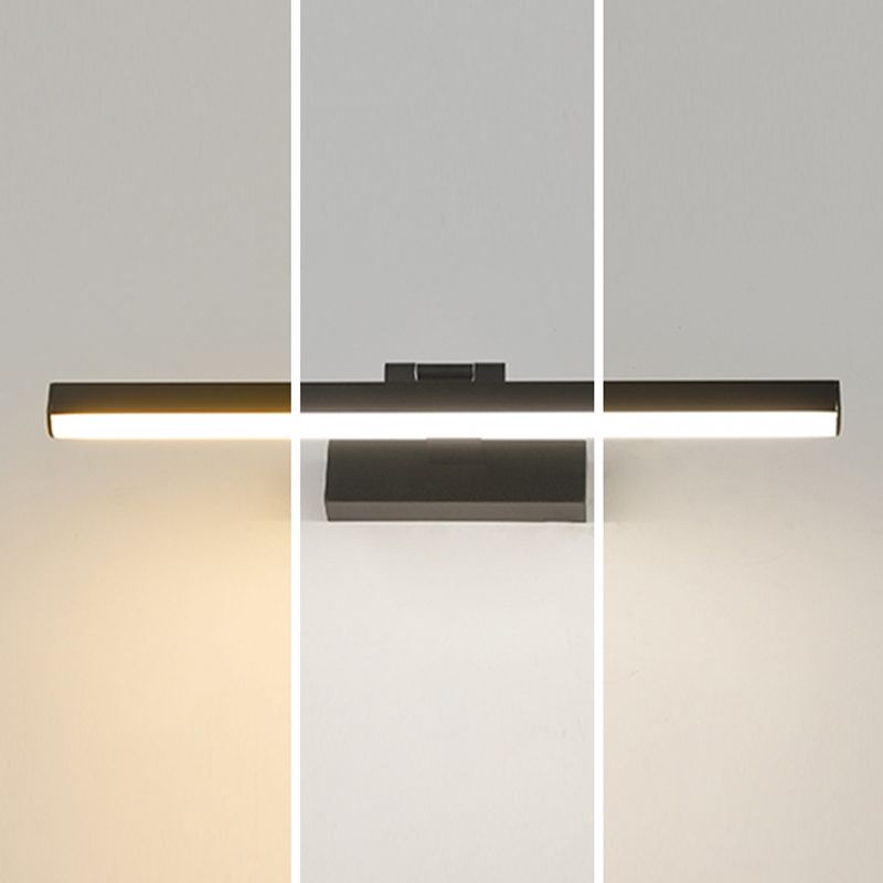 Éclairage mural de forme de style moderne Mémale 1 lumière lumineuse Lumière pour salle de douche