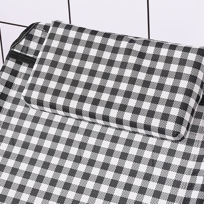 Modern Cotton Rocking Chair Reclining with Pillow for Living Room