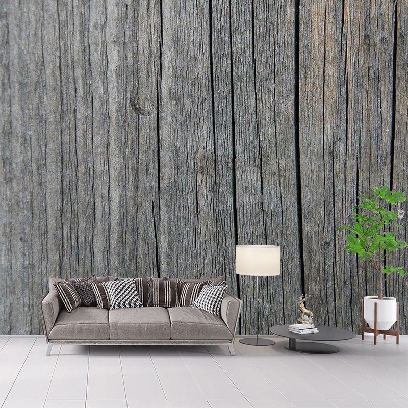 Wood Texture Decorative Modern Wall Mural Drawing Room Wallpaper
